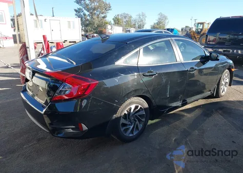 2018 Honda Civic Ex from USA, damaged, VIN 2HGFC2F70JH575148